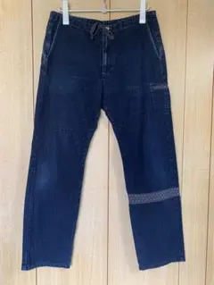 エターナル　インディゴ　和柄　パンツ