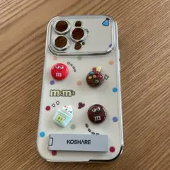 M&M's iPhone用ケース スタンド付き未使用品