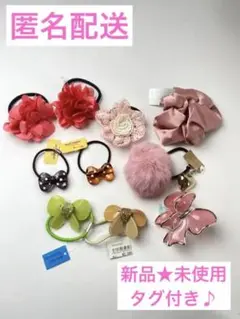 【新品未使用】ヘアアクセ10点セット