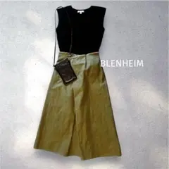 BLENHEIM ウエストタック　ロングフレアコットンM