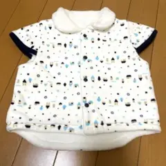 美品：50〜70cm ベビーフリースベスト