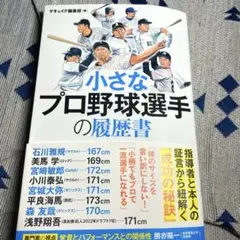 小さなプロ野球選手の履歴書　野球　本
