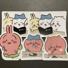 ちいかわ　ダイカットステッカー　カレー　5枚