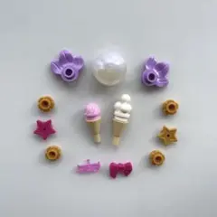 ⑤LEGO ソフトクリーム フレンズ アクセサリー パーツ