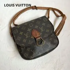 ルイヴィトン　サンクルー ショルダーバッグ　モノグラム　PVC レザー