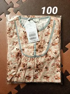 seraphセラフ★新品未使用★ミュルーズモダンワンピース100★花柄ワンピース