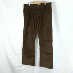 リーバイス514　コーデュロイ　パンツ　ブラウン　W34L34　B2795