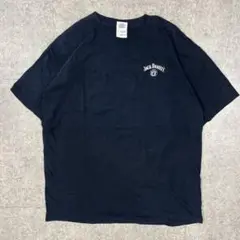 00s ギルダン JACKDANIEL ジャックダニエル お酒 Tシャツ 黒