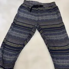 ストライプデザイン ステテコ風パンツ