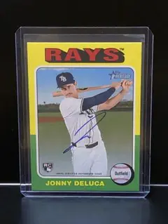 JONNY DELUCA サイン Auto Topps Heritage RC