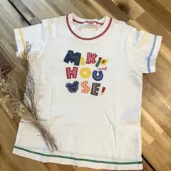 ミキハウスレトロ半袖Tシャツ110