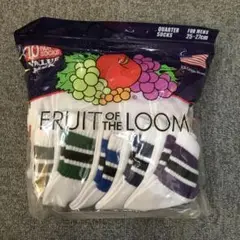 新品未使用 FRUIT OF THE LOOM ソックス 靴下 10枚セット