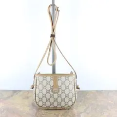 GUCCI オールドグッチプラスGG柄ショルダーバッグ