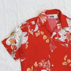 MALIHINI 70s~80s マリヒニ　アロハシャツ　ハワイ製 希少カラー
