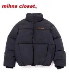 mihns closet ダウンジャケット ブラック