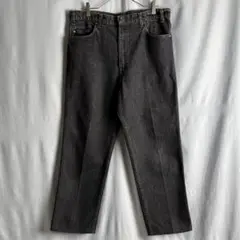 00s Levi's 559 ワイド バギー ルーズ 先染め 黒 デニム W32 Levi's リーバイス 559 ブラックデニムパンツ ワイドストレート