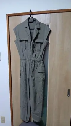 ノースリーブオールインワン