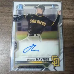 Jagger Haynes Bowman Chrome Auto RC 2021