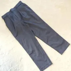 美品 グローブ grove サマーハイパー テーパード パンツ デニム調