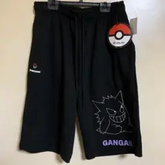 タカラトミーアーツ ドンキホーテ ポケモン ハーフパンツ ブラック L ゲンガー