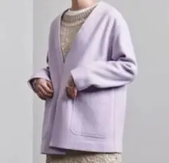 United arrows ショートコート ラベンダー