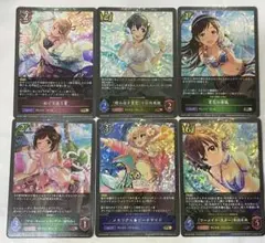 アイドルマスター シンデレラガールズ　Shadowverse EVOLVE６種
