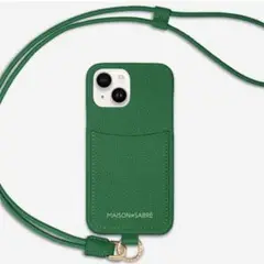 刻印可 ◆ MAISON de SABRE ◆ iPhone15 シリーズ ストラップ付 刻印可 ◇ MAISON de SABRE ◇ iPhone15 シリーズ ストラップ付