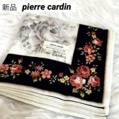 新品✨ピエールカルダン 花柄 ハンカチ 綿100