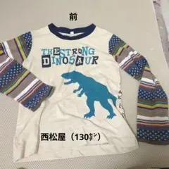 西松屋 恐竜プリント Tシャツ 130cm GAPＴシャツ130cm