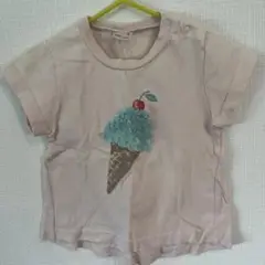 petit main アイスクリーム　Tシャツ　90