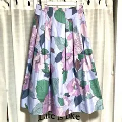 イネド♦︎ボタニカルフレアスカート　フラワー