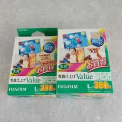 富士フイルム 画彩 写真仕上げ Value Lサイズ 200枚 300枚