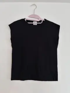 135 URBAN RESEARCH DOORSノースリーブ Tシャツ ブラック