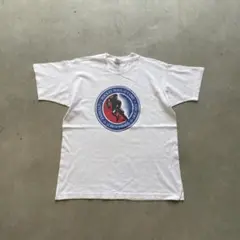 90s カナダ製 FRUIT OF THE LOOM ホッケー プリントTシャツ