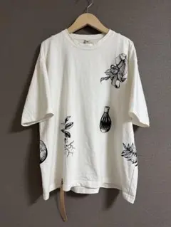 【超美品】nodzoku×KOOI Tシャツ ホワイト サイズ1