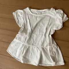 ZAPA ホワイト Tシャツ 110 4-5歳