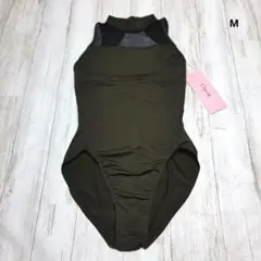 カーキ Mサイズ チャコット バレエ レオタード 新品