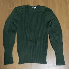米軍放出品 コマンドセーター ニットXL ダークグリーン 90s ビンテージ
