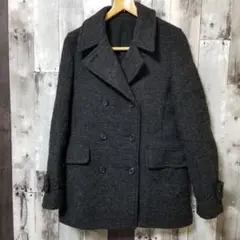 MARGARET HOWELL マーガレットハウエル Pコート ウール コットン
