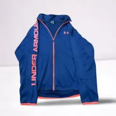 UNDER ARMOUR MD ジャージジャケット ネイビー/オレンジ