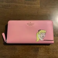 Kate Spade ケイトスペード 長財布 ラウンドファスナー