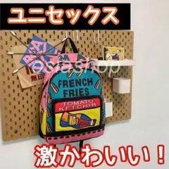 ① 派手 イラスト リュック 個性的 ユニセックス アメリカ 可愛い ユニーク