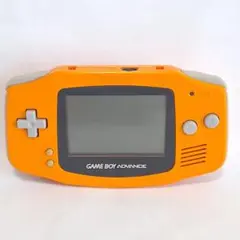 ゲームボーイアドバンス オレンジ 本体　電池2本付き