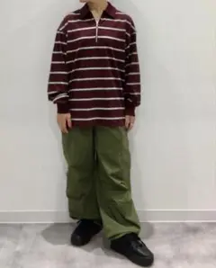 GU ハーフジップ ロンT 【Sサイズ】