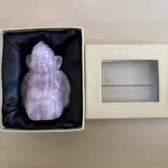 【美品】ローズクォーツ ビリケン像 箱入り