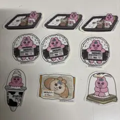 おぱんちゅうさぎ　ステッカー　9枚　一番くじ　シール