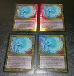 MTG ドビンの拒否権 プロモFoil４枚セット