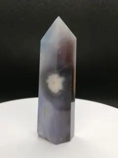 訳あり【新品】桜瑪瑙のタワー　少し先程がかけています