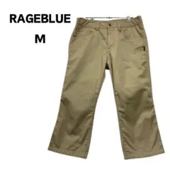 RAGEBLUE レイジブルー クロップドパンツ チノパン ベージュ