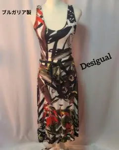 最終価格・本日削除♪Desigual♡花柄ノースリーブワンピース
